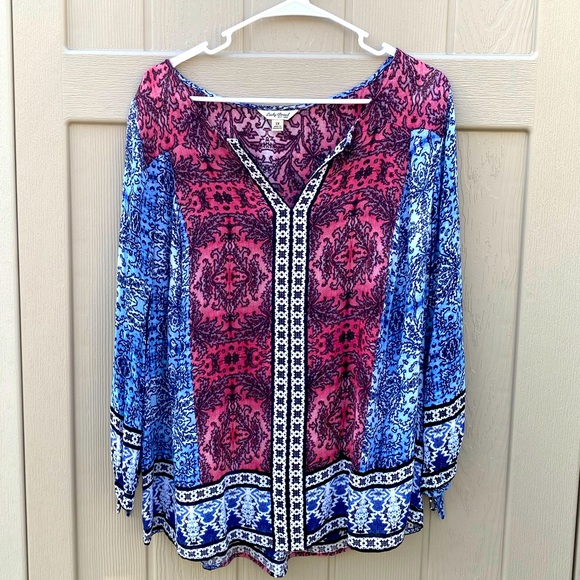 Lucky Brand Tops - Lucky Brand Boho Top! Size 1x
